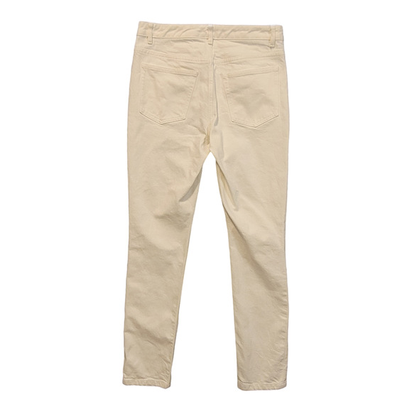 APC Jeans High Standard Womens 29 White Mid Rise Skinny Minimalist Normcore - Picture 2 of 11